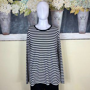 Men's H&M Striped Long Sleeve Shirt - XL